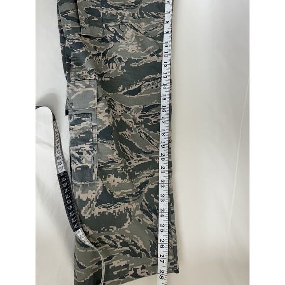 USAF Airman Battle Uniform Pants Women's 10 XS Green Camouflage Cargo Tactical - Picture 9 of 11